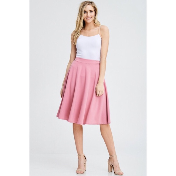 Classic pink skirt - Picture 4 of 5